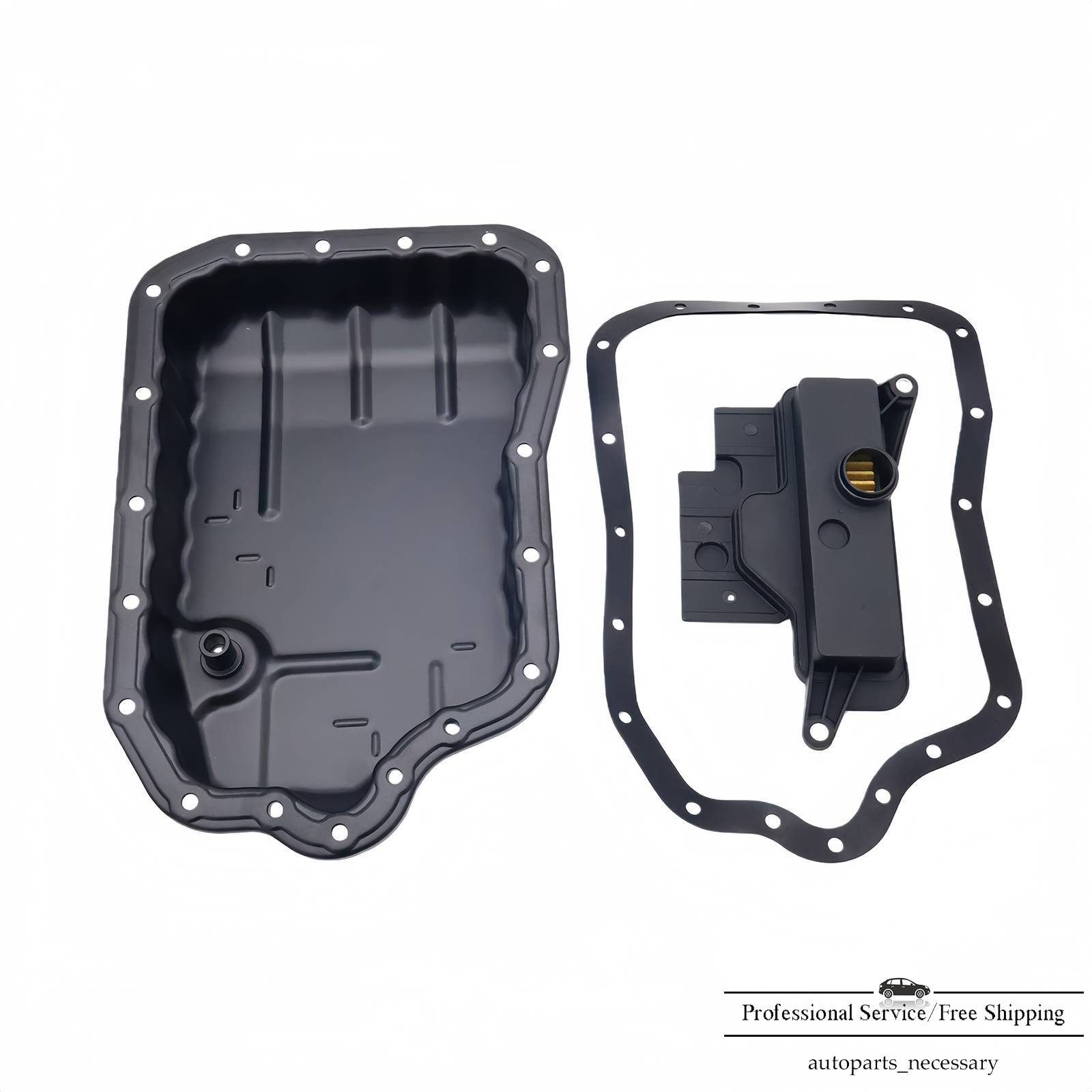 Transmission Oil Pan w/Gasket＆Filter Fit Scion tC Toyota Camry Highlander Sienna