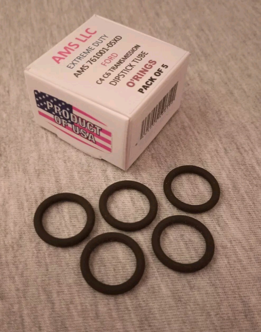 PACK OF 5 EXTREME DUTY FORD C4 C6 Automatic TRANSMISSION Dipstick Tube O-Rings