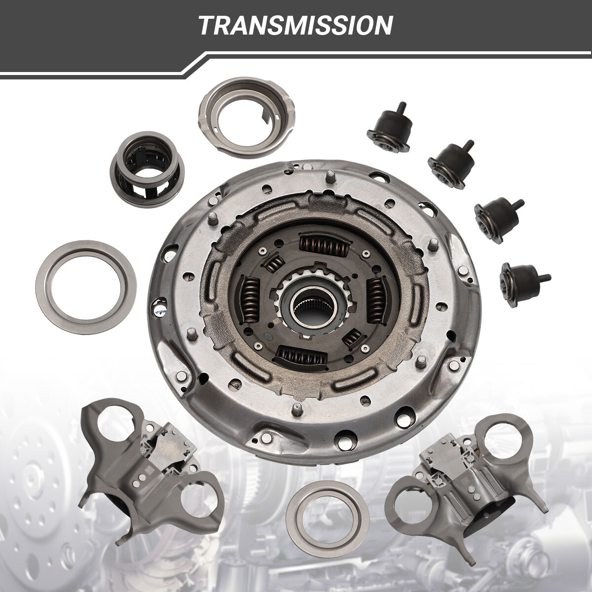 6DCT250 DPS6 For 2012-2019 Ford Focus Fiesta Transmission Dual Clutch Fork Kit