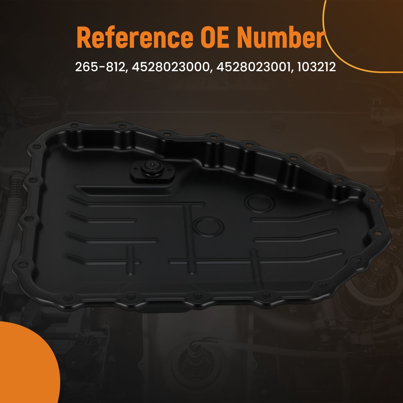 Transmission Oil Pan for Hyundai Elantra L4 2.0L Hatchback 2009-2012