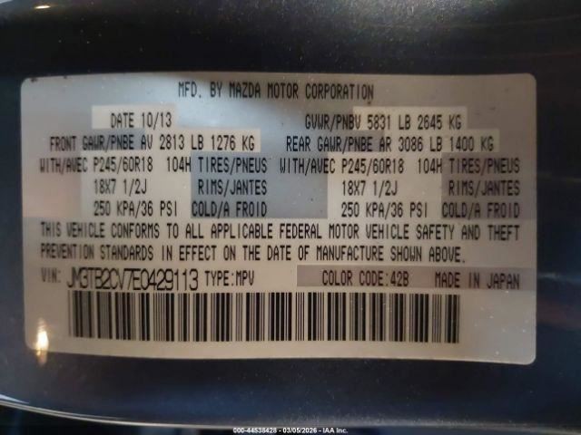 Automatic Transmission FWD Fits 11-15 MAZDA CX-9 1041598