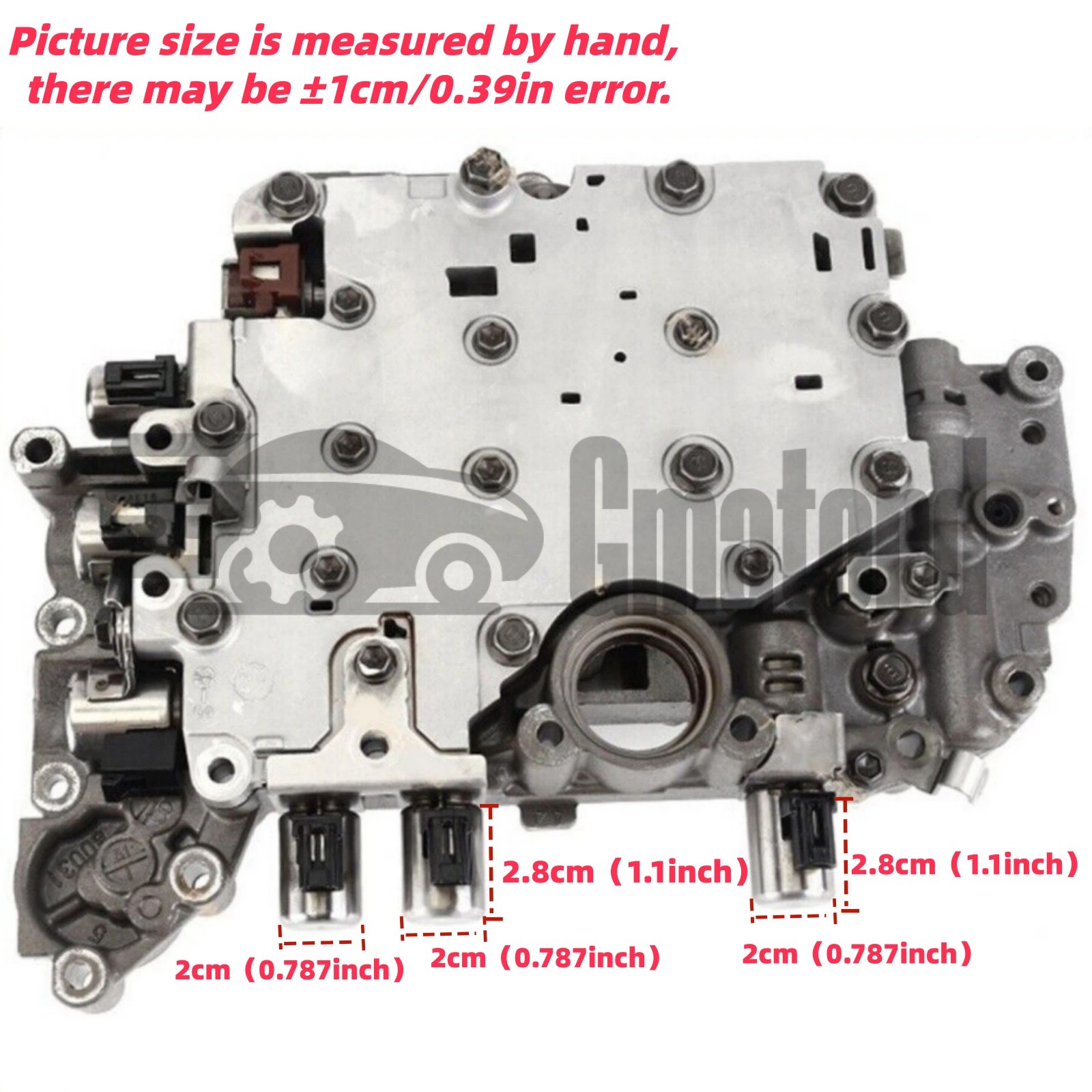 U150 U151 U250 Transmission Valve Body w/ 7 Solenoids For Toyota Lexus 2004-2014