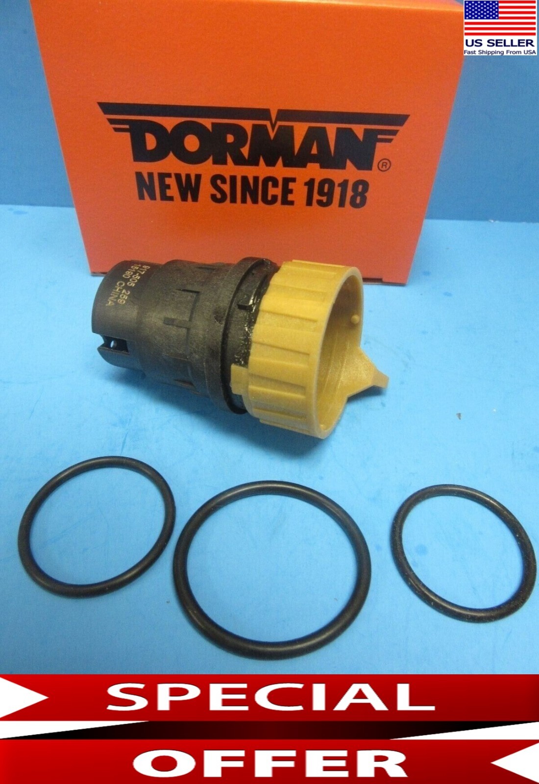 New Automatic Trans Plug Adapter With O-Rings Replace Mercedes OEM # 2035400253