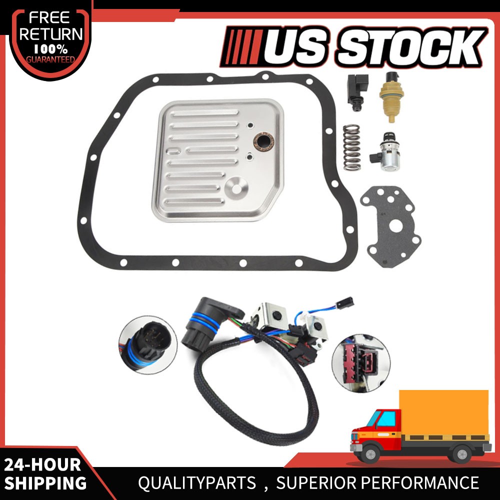 Transmission Filter Kit & Solenoid Sensor Set For 2000-Up A518 46RE 48RE 4617210