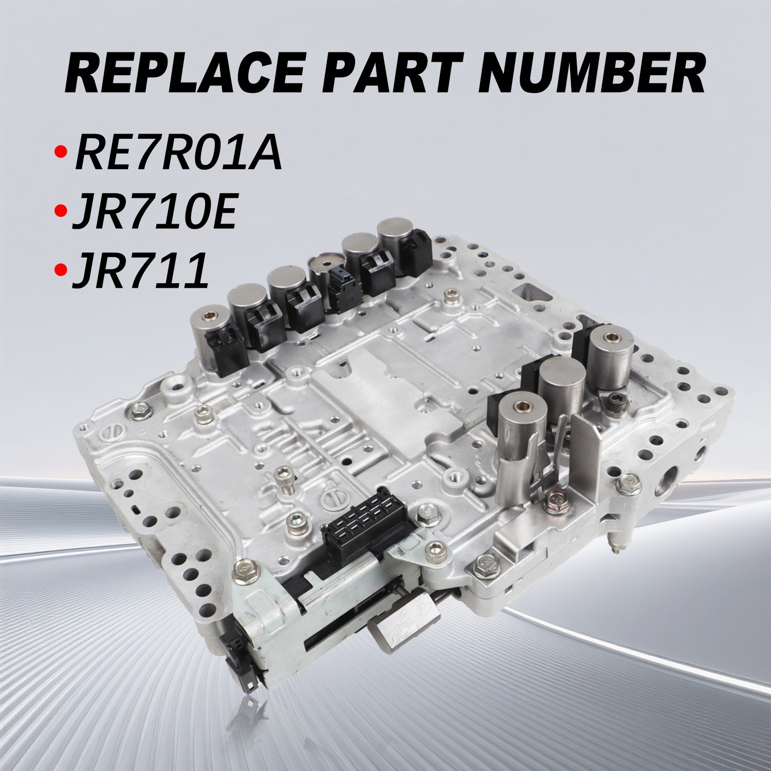 RE7R01A Transmission Valve Body w/ Solenoids Fit for Infiniti G37