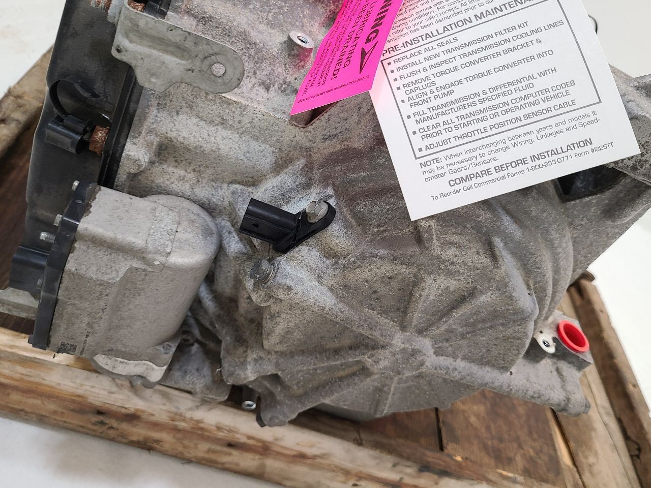 16-18 FORD FOCUS 6 Spd Automatic Transmission Gasoline 1.0L VIN E 8th Digit