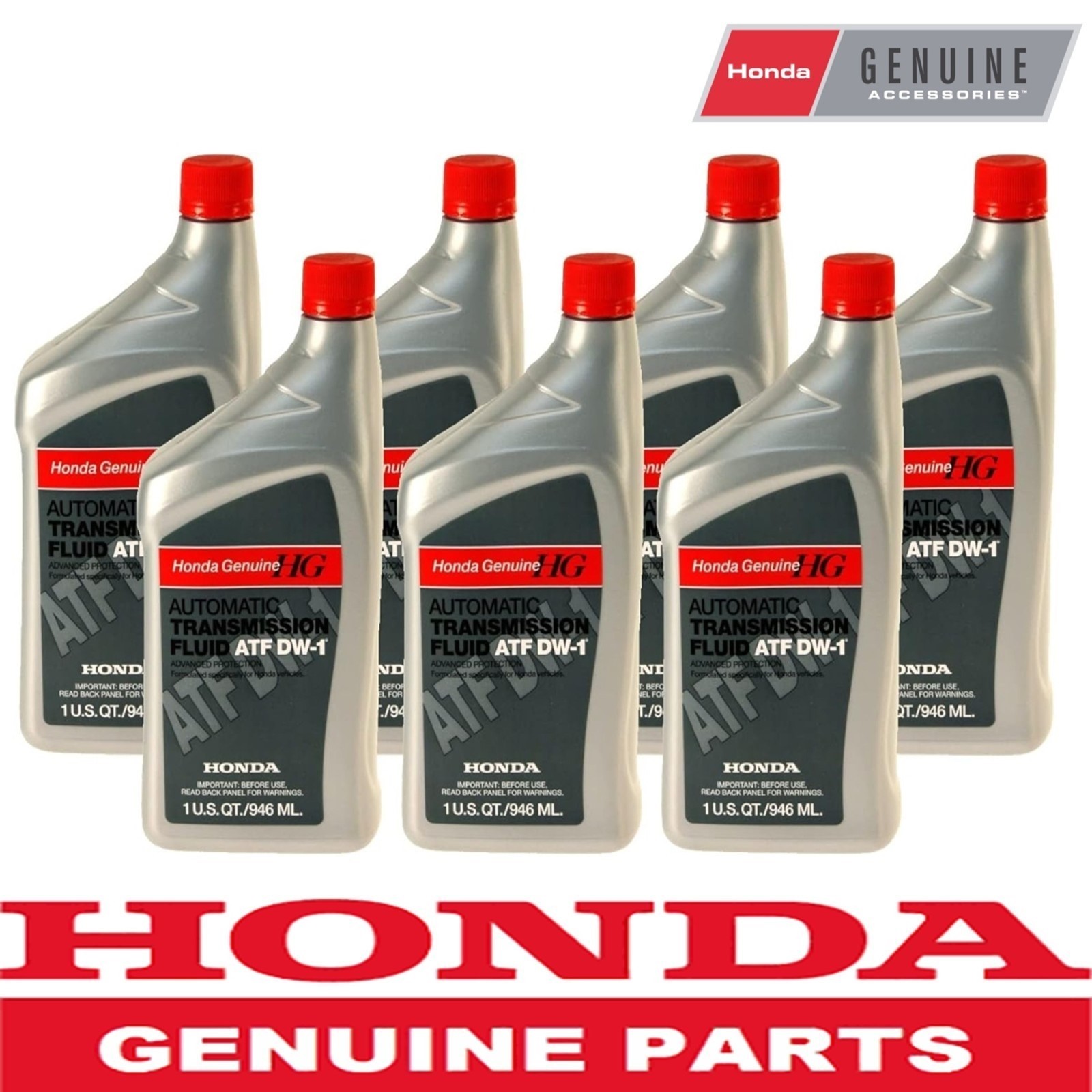 7 Quarts GENUINE HONDA Automatic Transmission oil Fluid ATF DW1 For Acura Honda