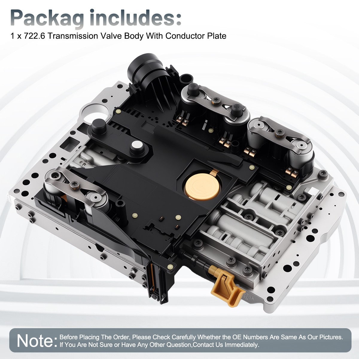 722.6 Transmission valve body & solenoids Mercedes Benz OEM LIFETIME WARRANTY