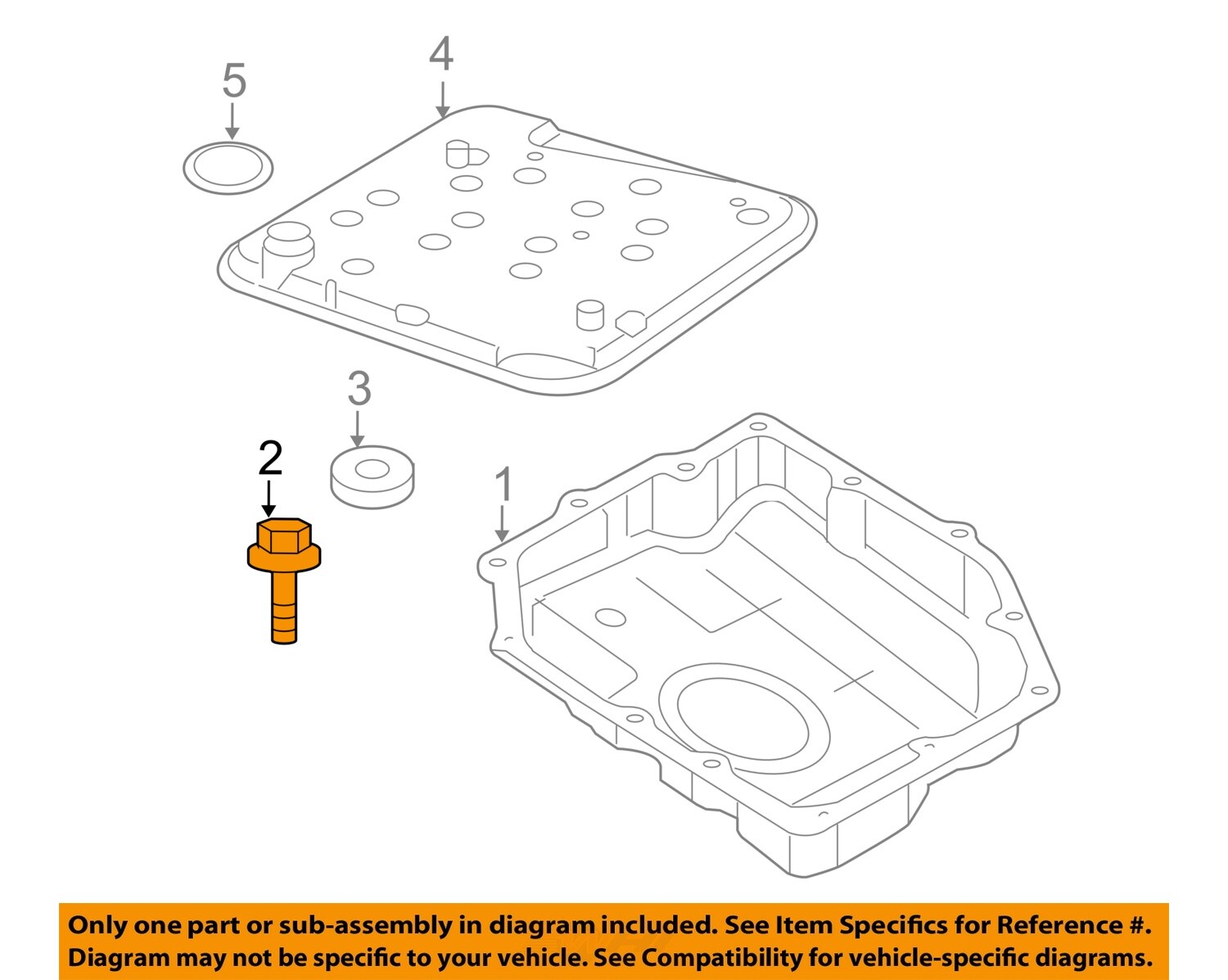 CHRYSLER OEM 88-22 1500 Transmission Components-Trans Pan Bolt 6501474