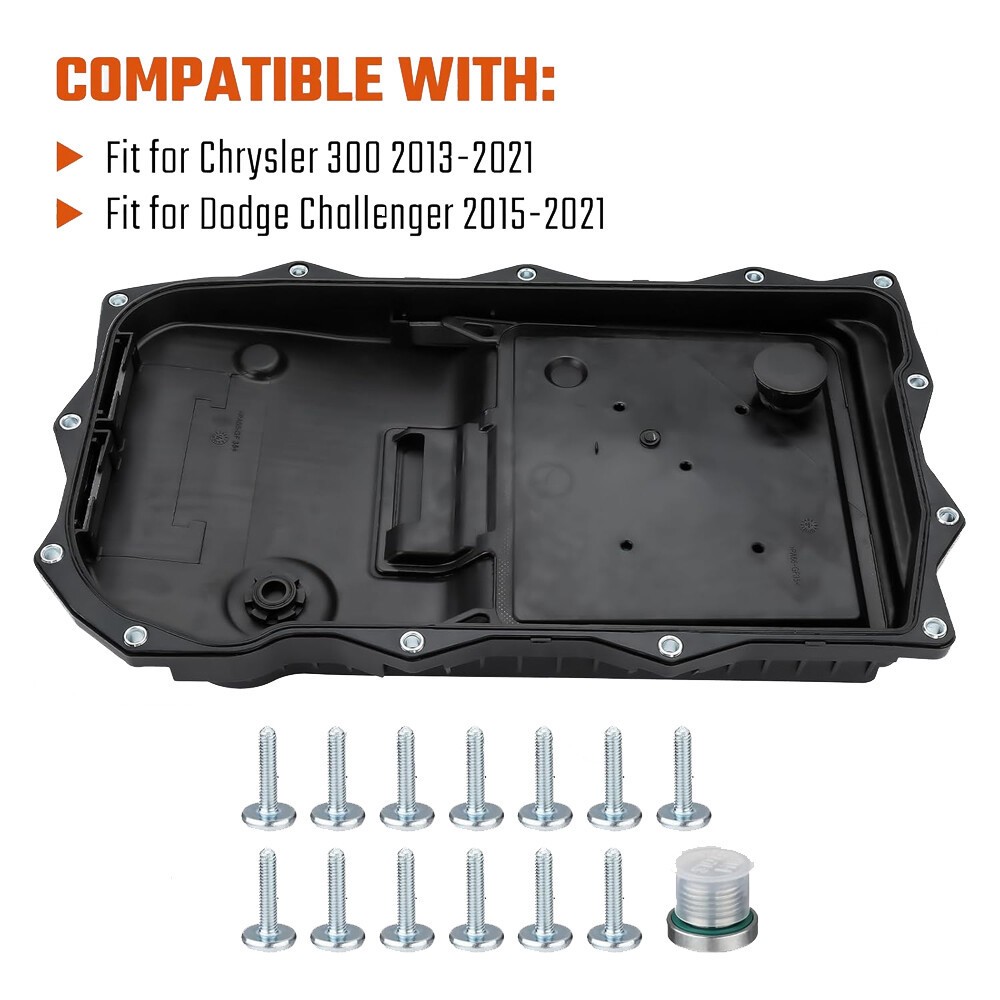 New Auto Transmission Oil Pan w/Gasket For Jeep Grand Cherokee 2014-2021 8 Speed
