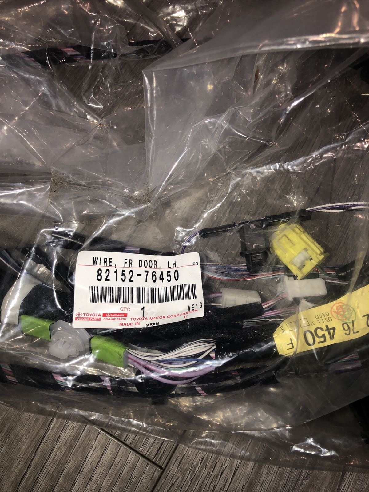 82152-76450 Lexus Wire Front Door Driver Side Harness