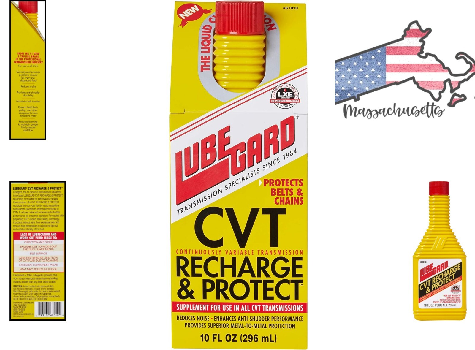 CVT Transmission Fluid Recharge & Protect – 10 fl. oz. – Reduces Noise & Foaming