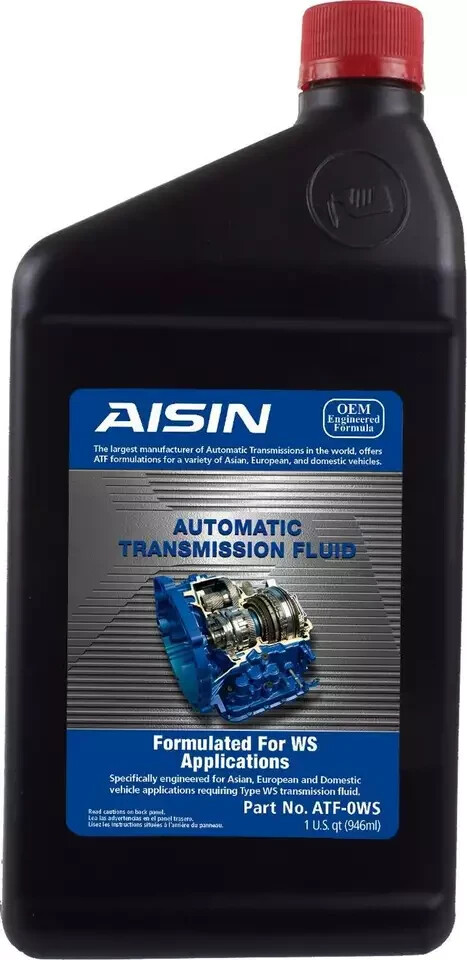 Aisin ATF-0WS Automatic Transmission Oil Fluid 12PCS Set For Lexus and Toyota