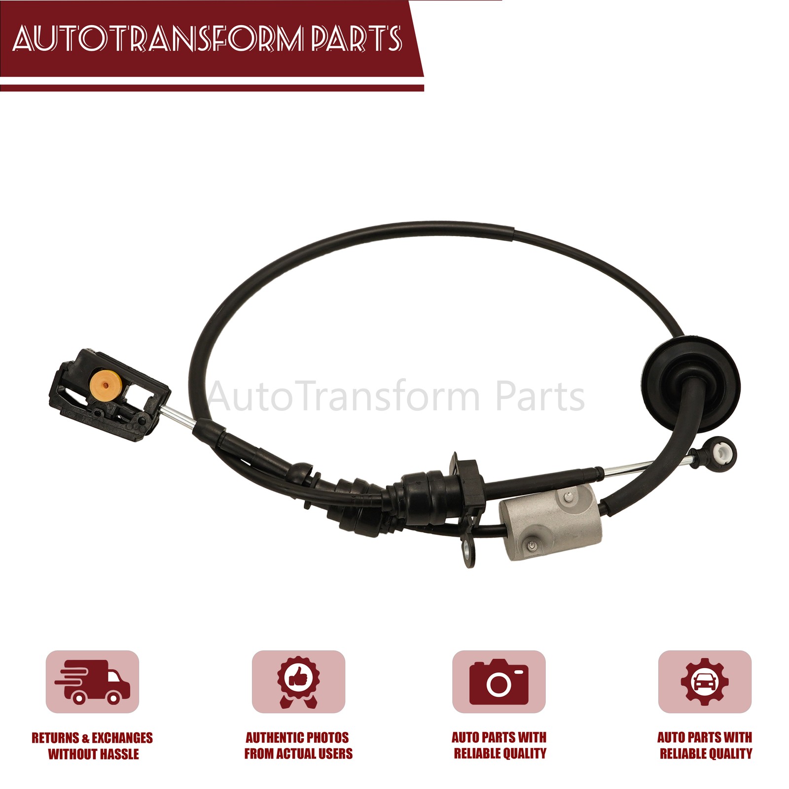 NEW Automatic Transmission Shift Cable Shifter Fits 17-22 Ford Super Duty 6R140
