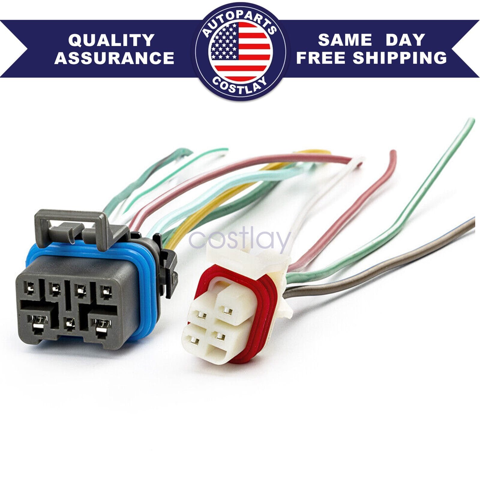 NEW Neutral Safety Switch Connector 7PIN & 4PIN For GMC Chevy 4L60E 4L80E 4L65E