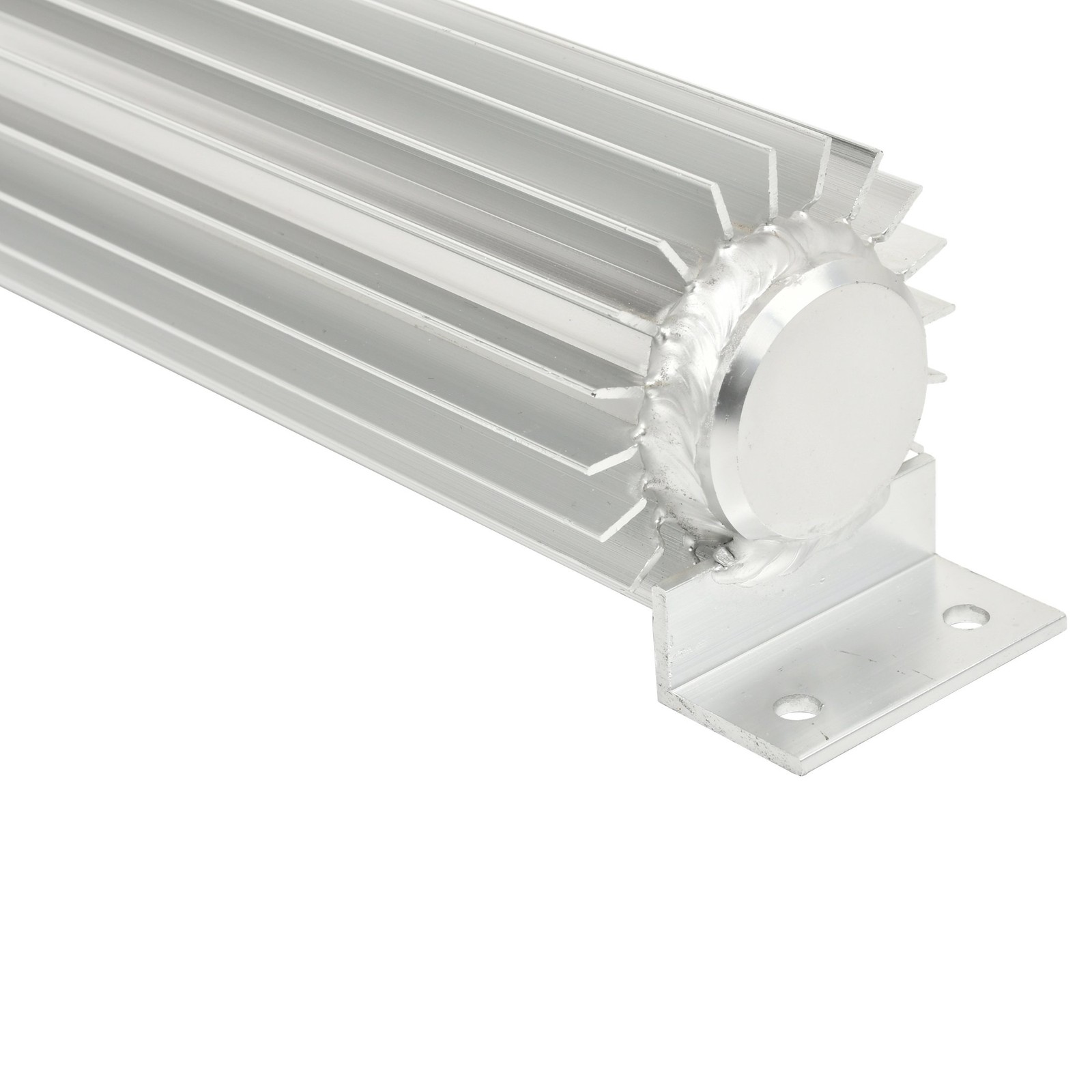 Aluminum Dual Pass 15″ Finned Transmission Oil Cooler Universal For Hot Rod Cars
