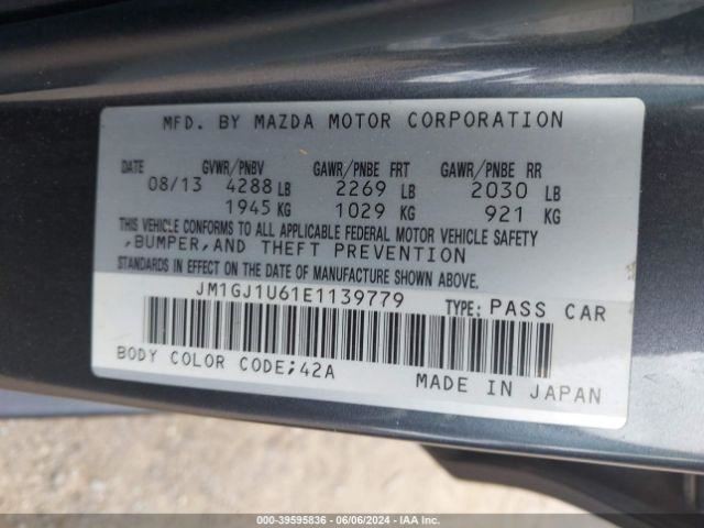 Automatic Transmission 2.5L Fits 14-15 MAZDA 6 4065949