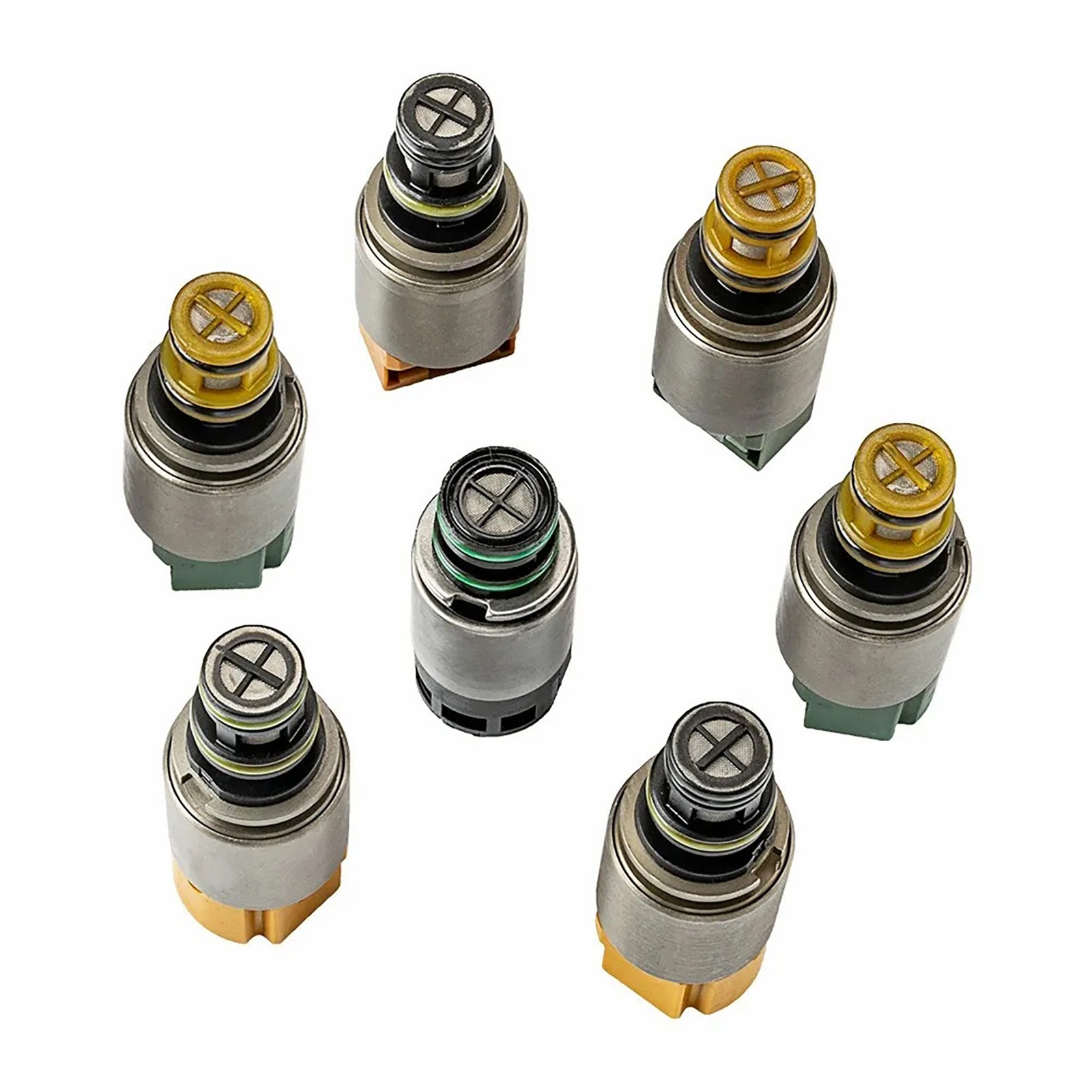 7PCS/Set Transmission Solenoid Replacement Part 1068298045 For Audi A4/A6