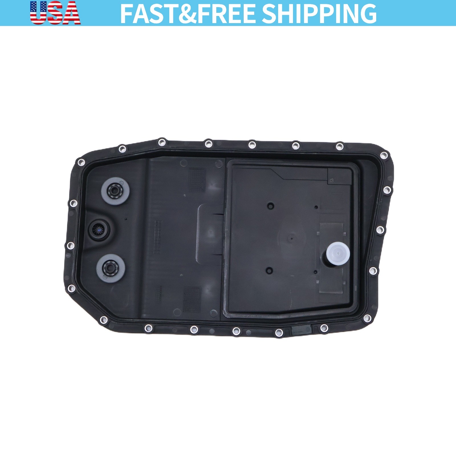 LR007474 Trans Oil Pan Kit Filter Assembly For Jaguar XJ XJ8 2004-2012