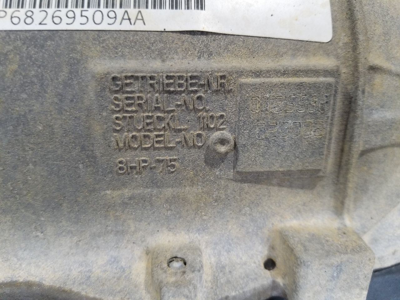 Automatic Transmission 8HP75 4WD 4X4 5.7L 2019 RAM 1500 NEW BODY 96K MILES