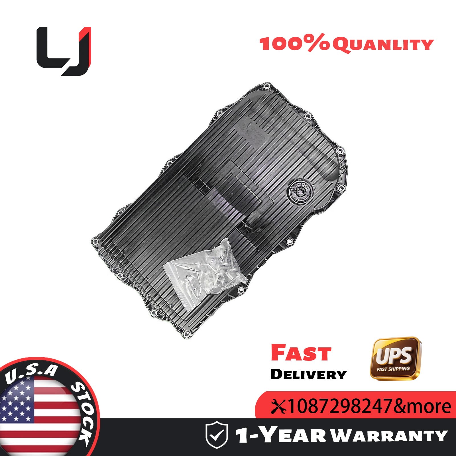 1087298053 Trans Fluid Pan Filter Fits BMW X1 X3 2 3 4 5 6 7 Series 09-18