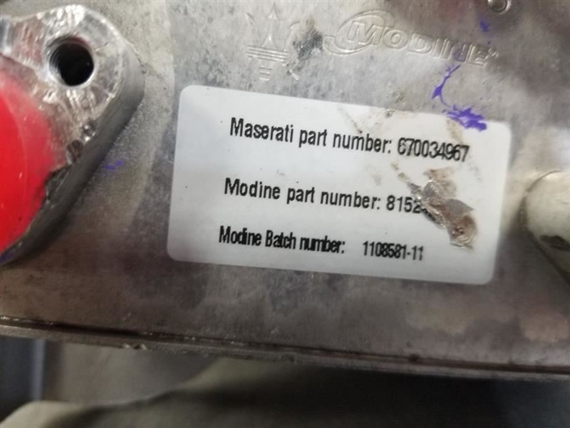 19 2019 MASERATI LEVANTEO OEM AUTOMATIC TRANSMISSION OIL COOLER 670034967