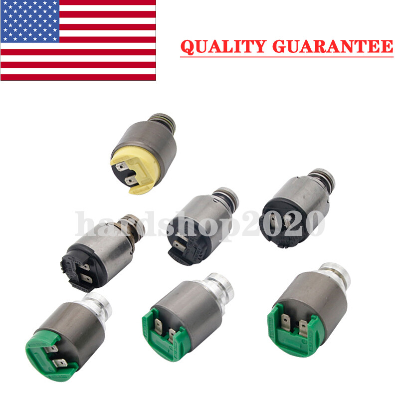 7x Transmission Solenoids For VW Audi A4 A6 A8 S4 Passat 1996-2006 1060 298 033