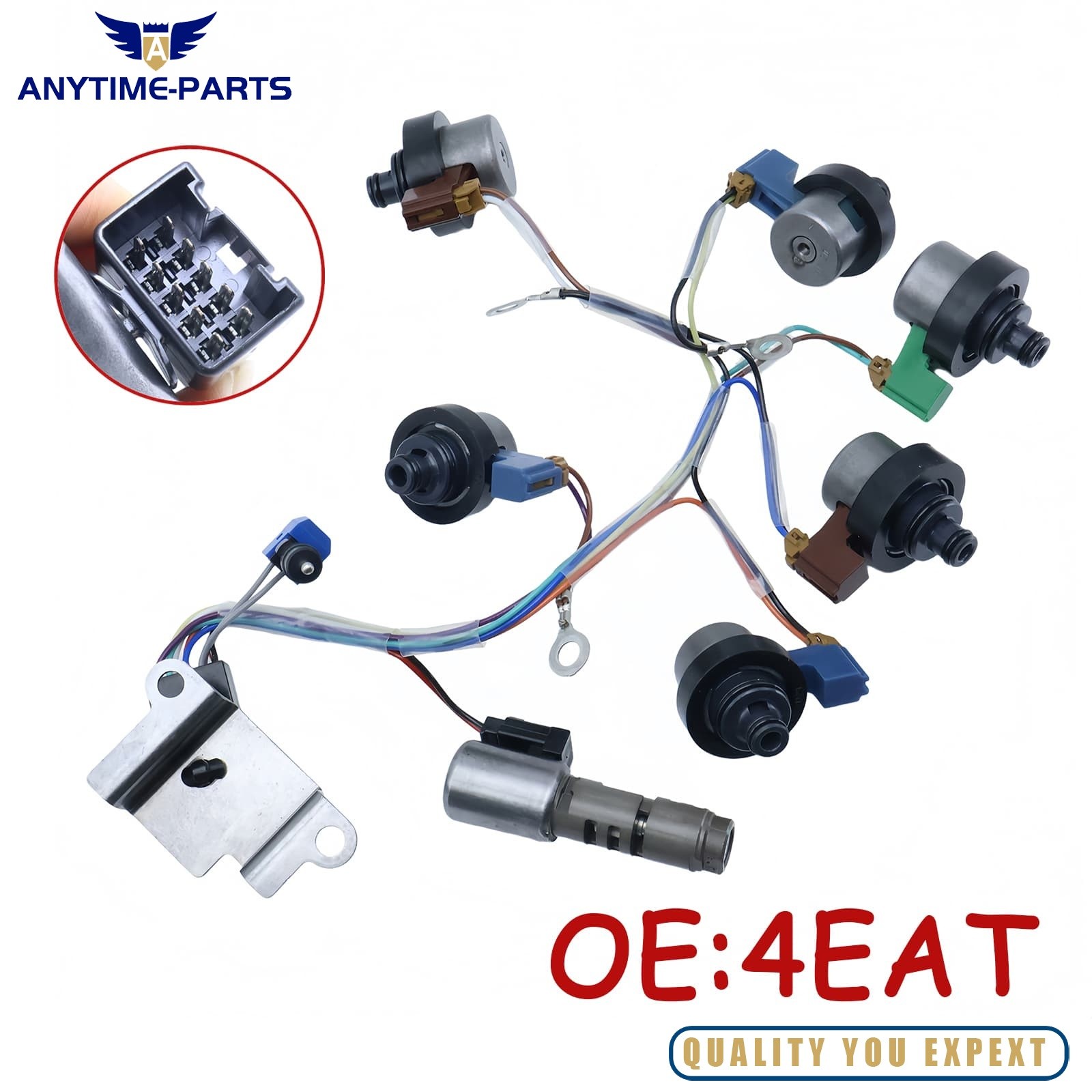 For 2001-2010 Subaru Forester Impreza 2.5L USA 4EAT Transmission Solenoids Set