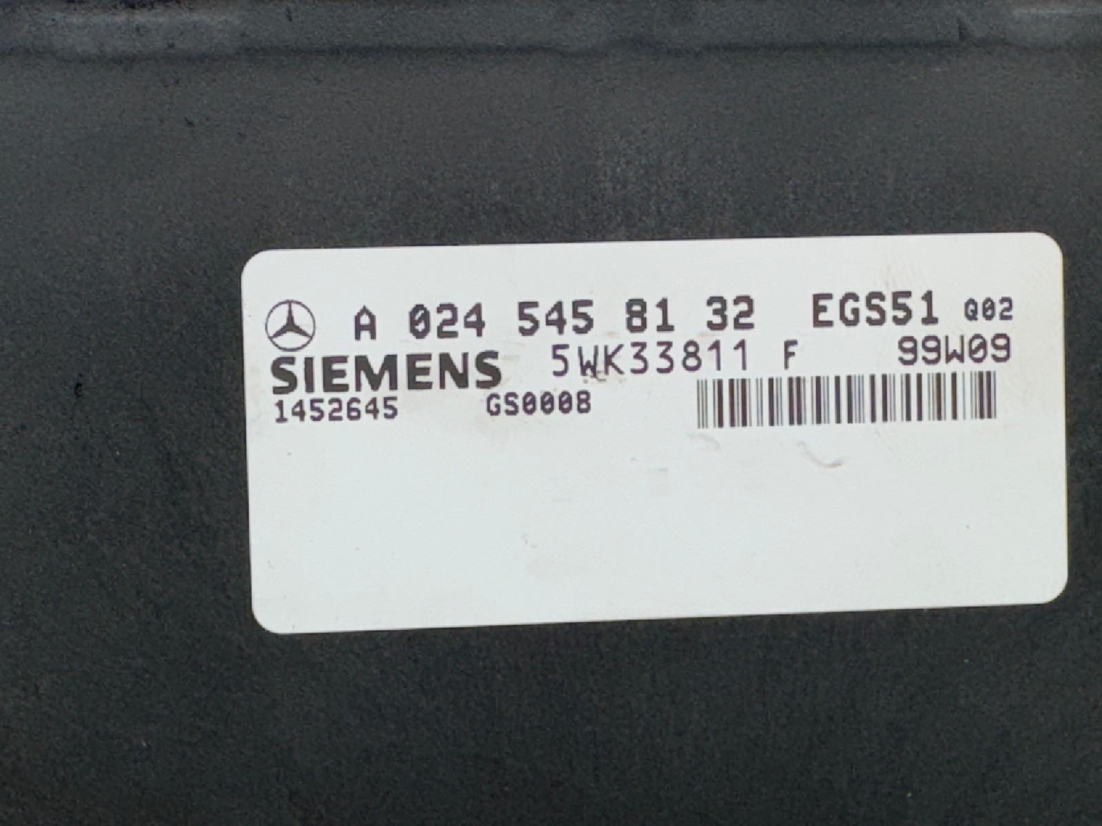 OEM Mercedes 99 W202 C280K SIEMENS auto transmission 1 TCM ( READ Description)