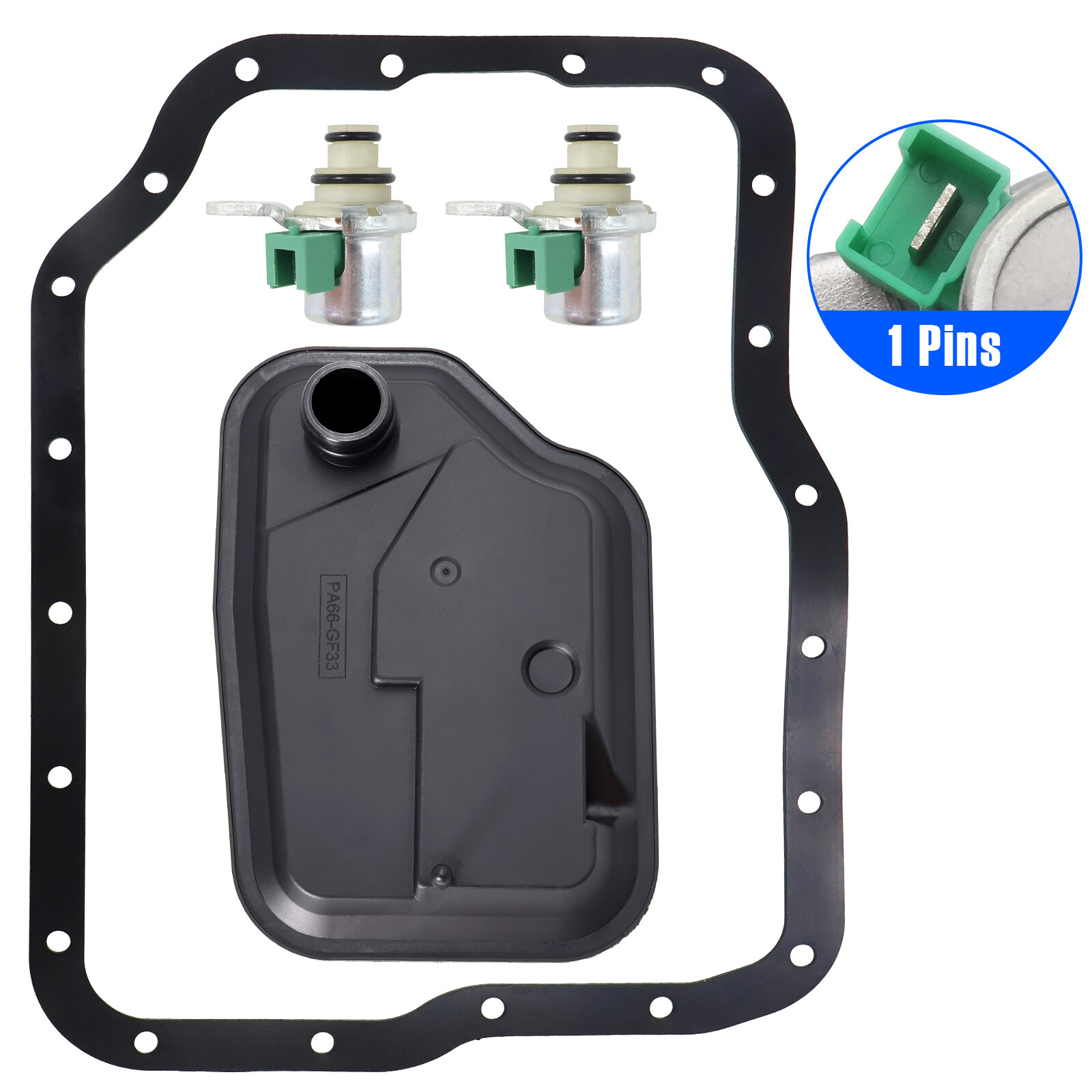 For MAZDA VERISA FORD Transmission Shift Solenoid Filter Sensors Kit XS4Z7H148AA