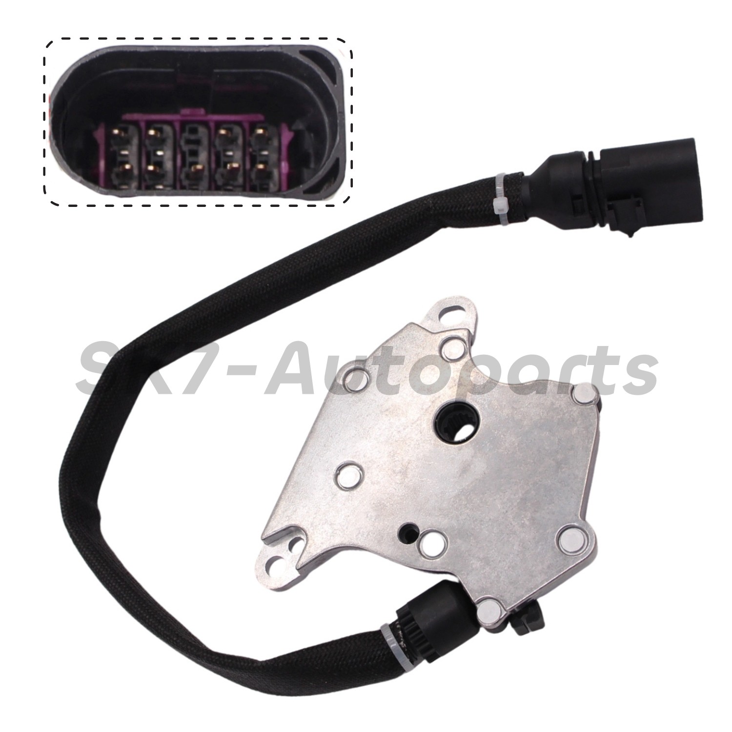 9-Pin Trans Range Sensor Safety Switch Easy-to-install for VW Passat 2002 2003