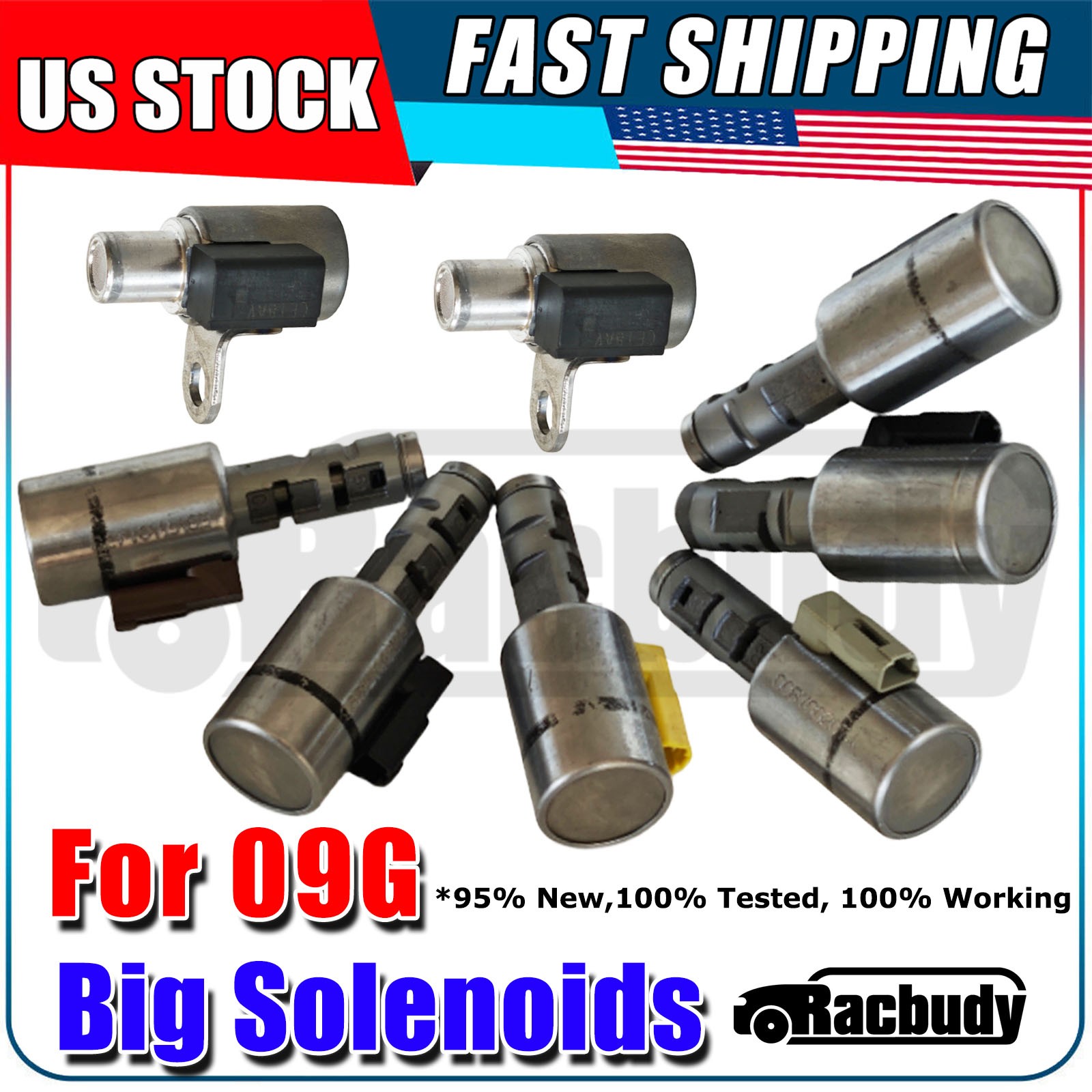 5EAT Transmission Solenoids Kit for 03-09 Subaru Outback Legacy B13 #31705-AA430