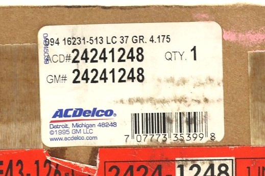 NEW ACDelco Automatic Transmission Input Carrier 24241248 Silverado 1500 07-08