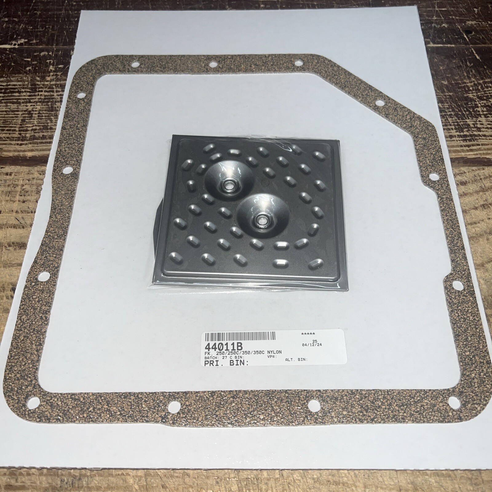 WIT GM THM250/350/350C Transmission Filter kit 350 filter 350 pan gasket F+S