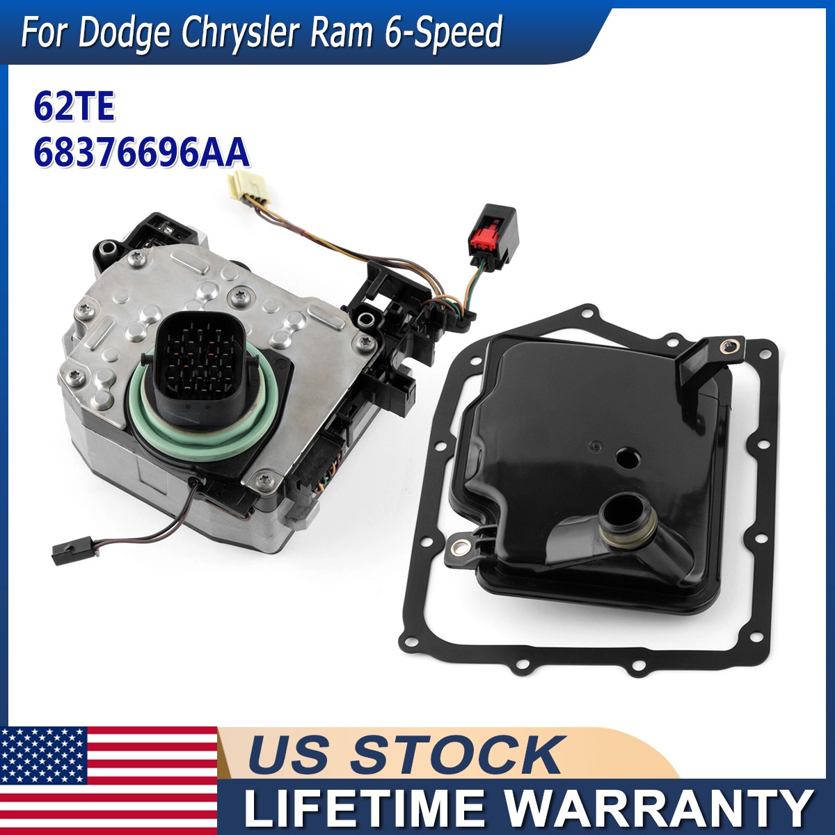62TE Transmission Complete Shift Solenoid Control Block For Dodge Chrysler Ram