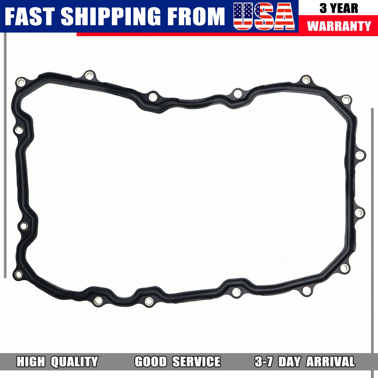 Auto Trans Oil Pan w/ Gasket For 2007-2010 Audi Q7 Porsche Cayenne VW Touareg