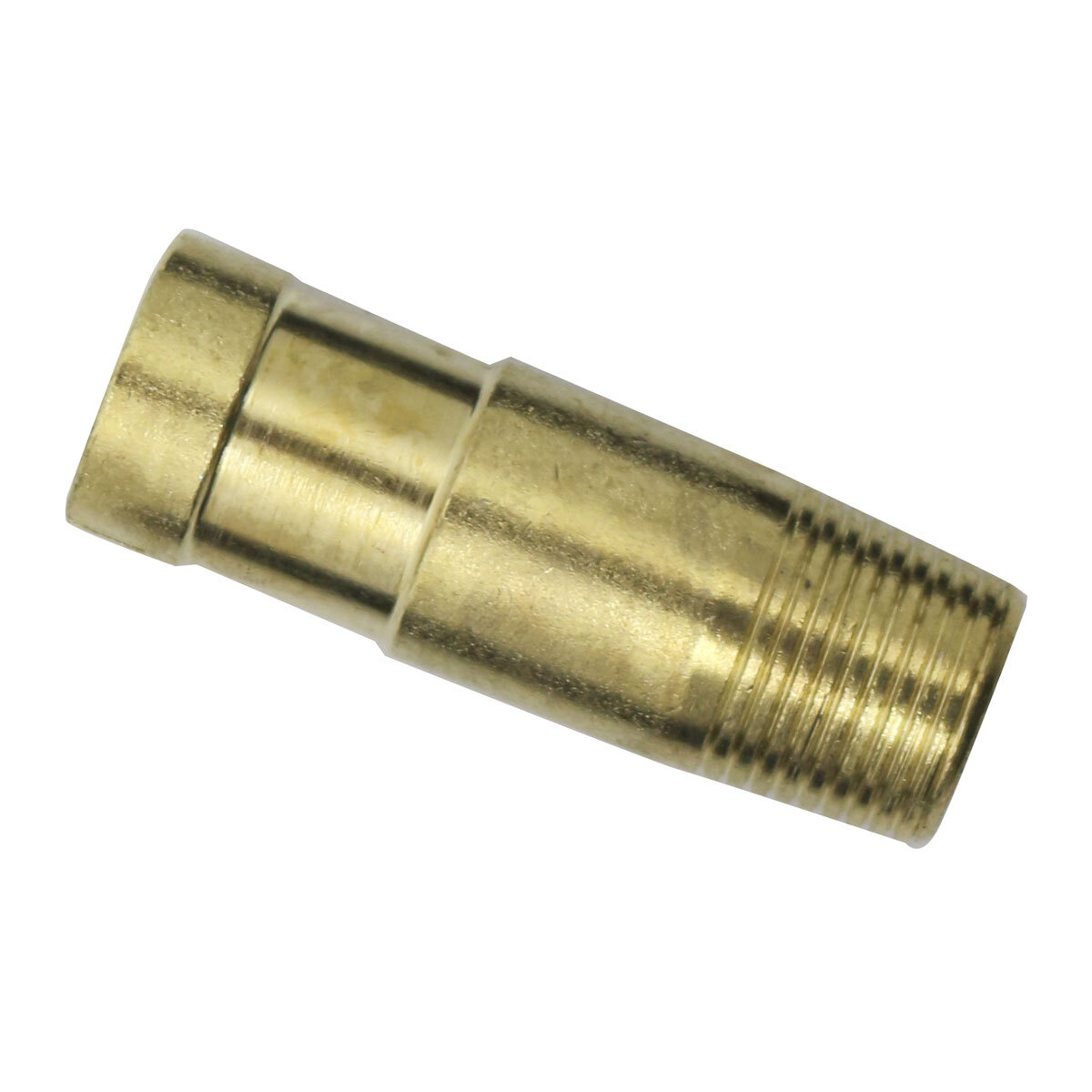 3-8″x2″ Short Style Intake Hose Fitting Zinc Finish Steel Fits Chrysler