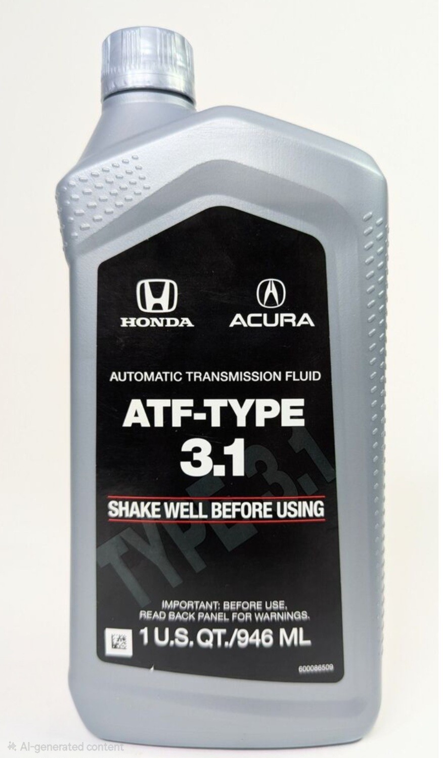4x QTS Honda Acura OEM ATF Type 3.1 9SPD NEW! Automatic Transmission Fluid