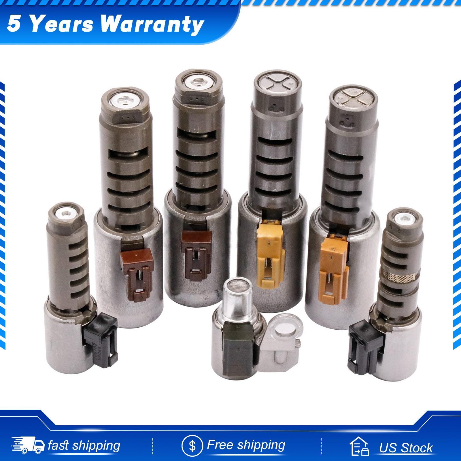 6-Speed Solenoid Kit U760E For CAMRY HIGHLANDER RAV4 BANGUARD VENZA SIENNA SCION
