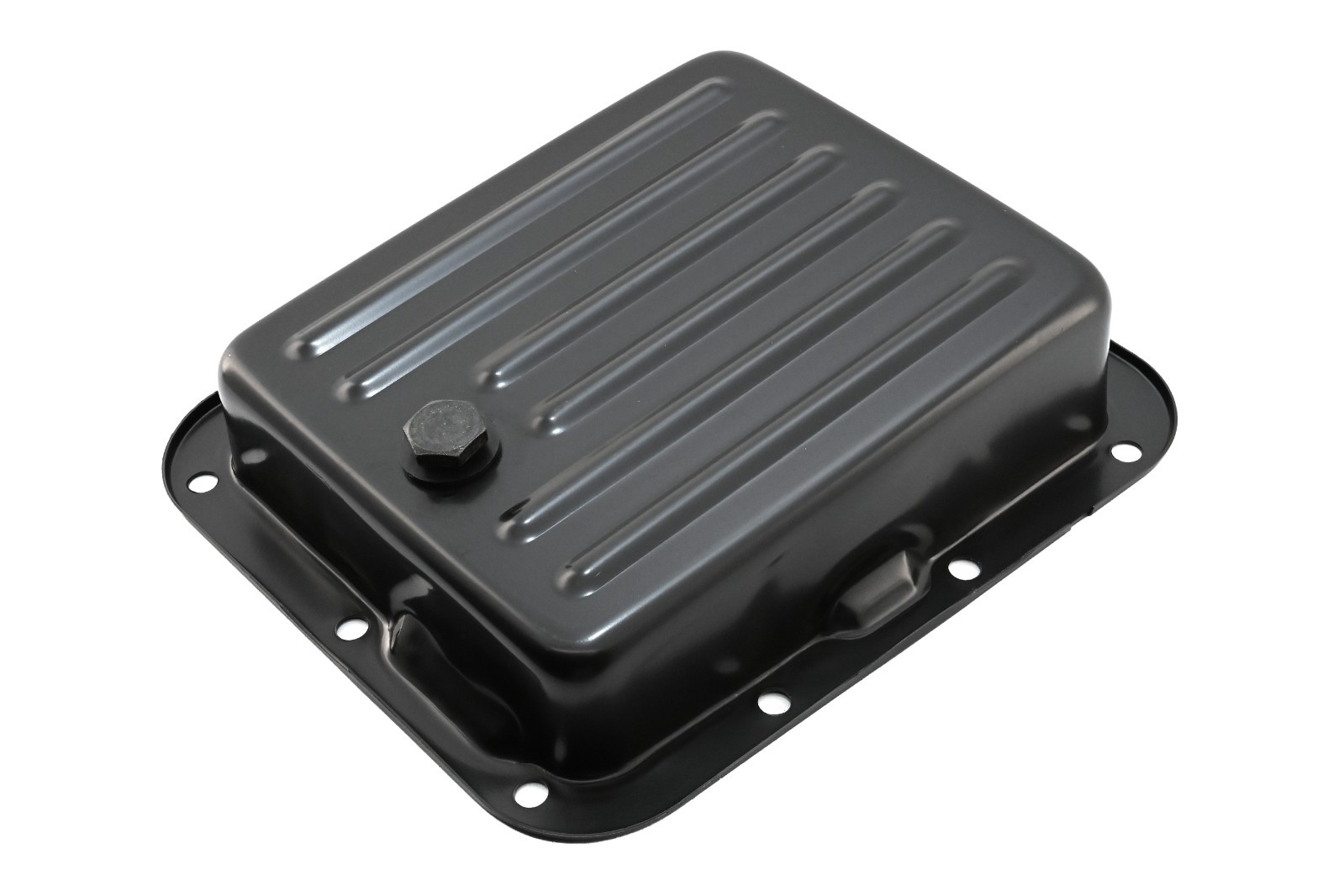 Steel Transmission Pan Fits Ford C4 – Pan Fill Style – Black