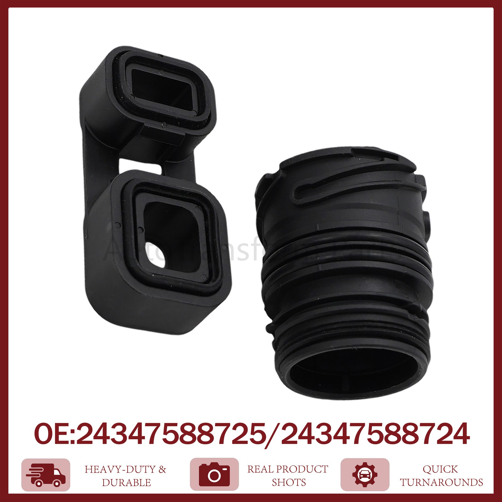 NEW Mechatronic Sealing Sleeve+Adapter 24347588725 24347588724 For BMW US