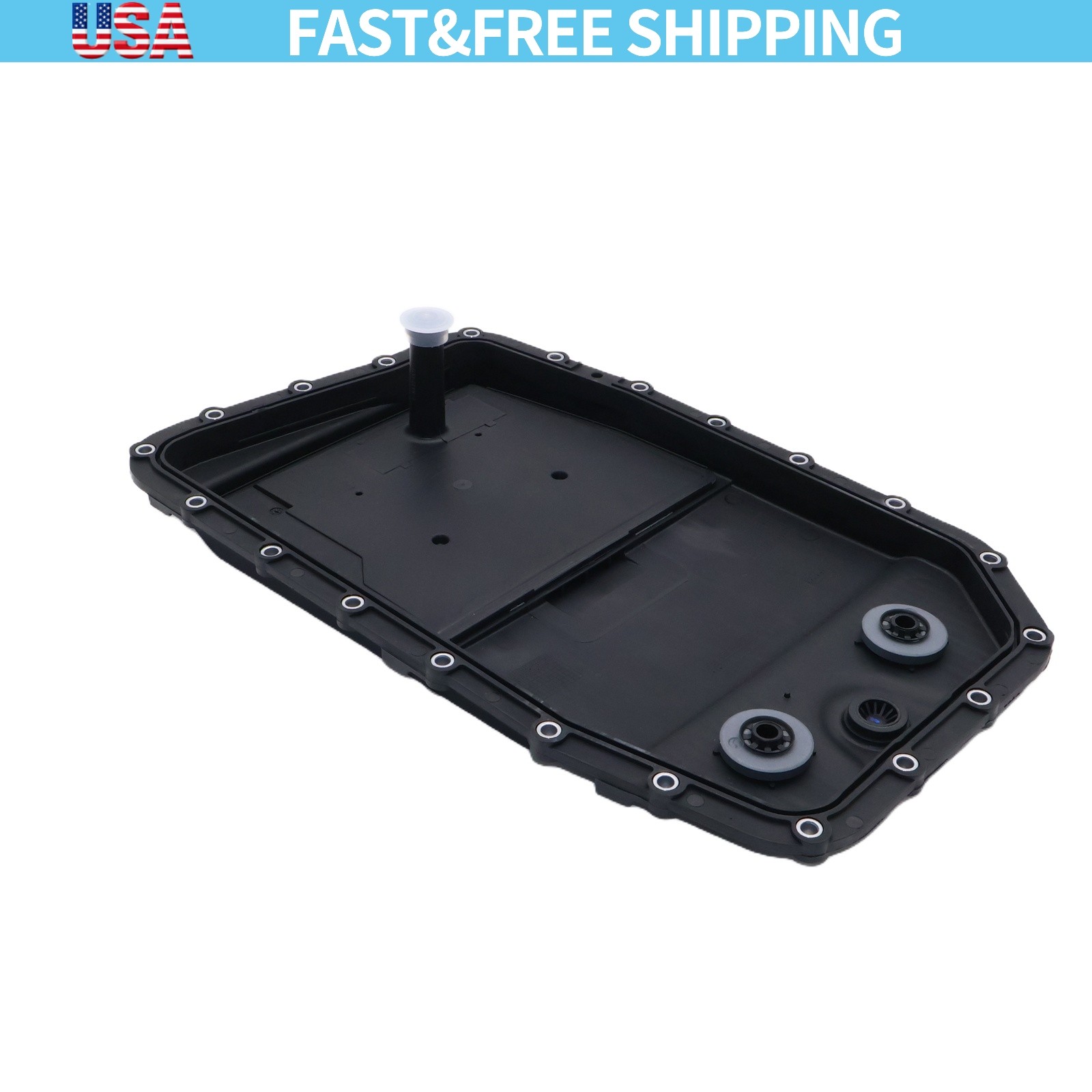 LR007474 Trans Oil Pan Kit Filter Assembly For Jaguar XJ XJ8 2004-2012