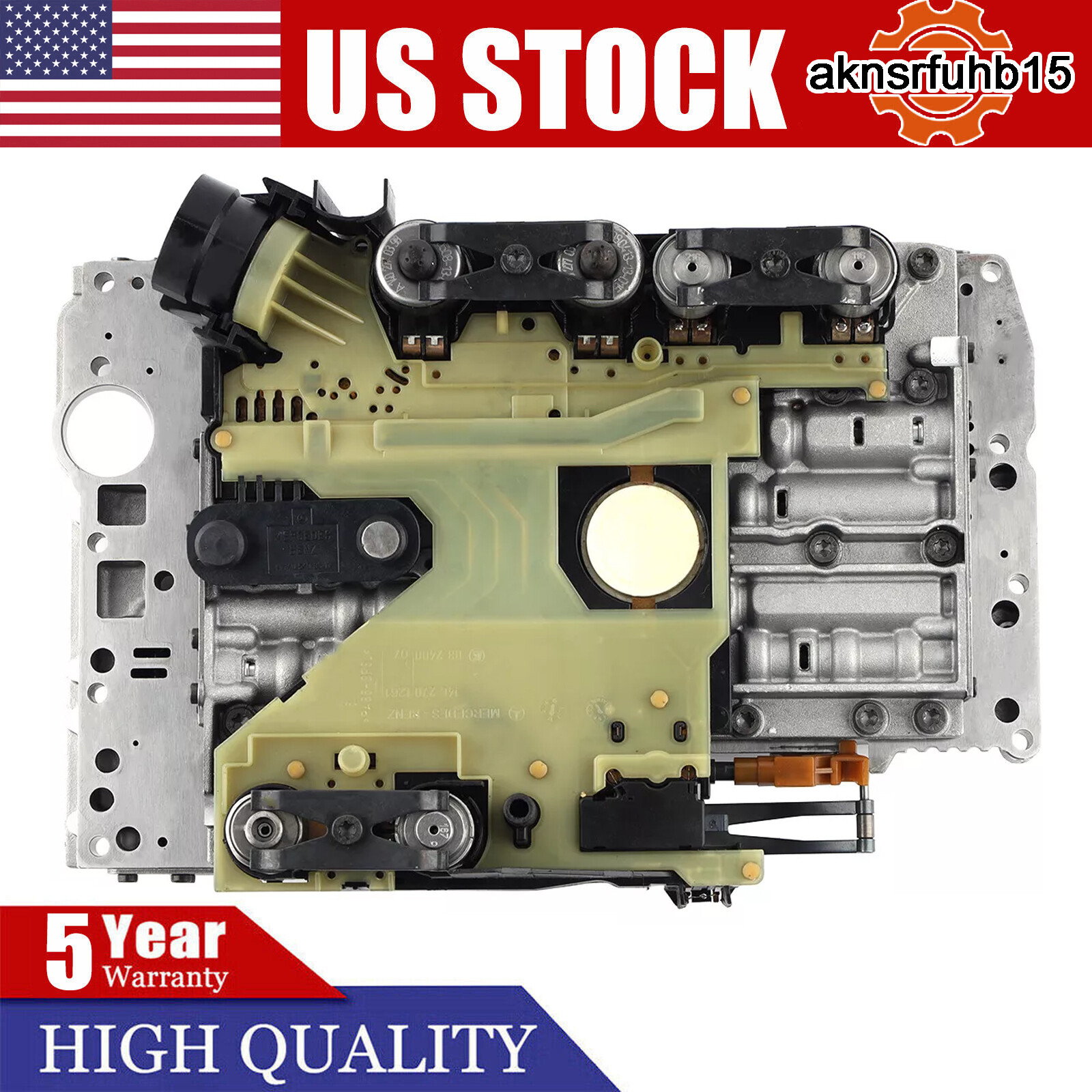 Transmission Valve Body w/ Conductor Plate for Dodge Jeep Chrysler Jaguar 722.6