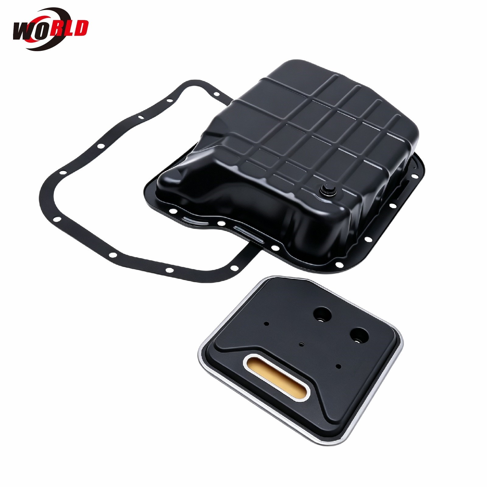 Fit Dodge Ram 1500 2500 3500 46RE 47RE 48RE Transmission Oil Pan W/Gasket&Filter