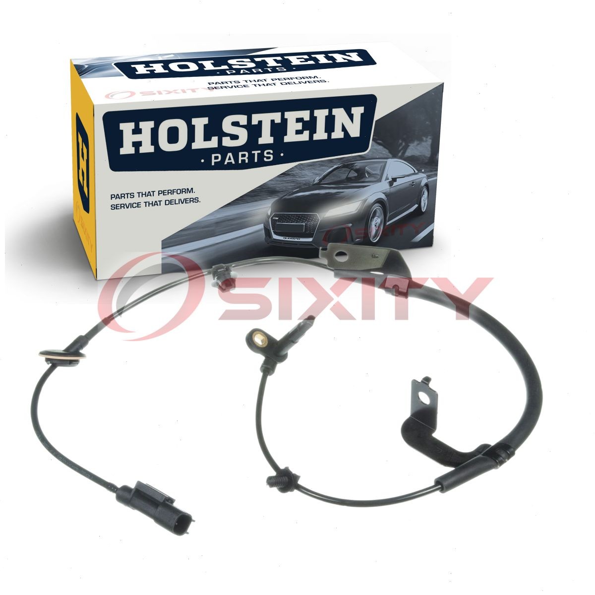 Holstein Front Right ABS Wheel Speed Sensor for 2011-2014 Chrysler 200 2.4L ti