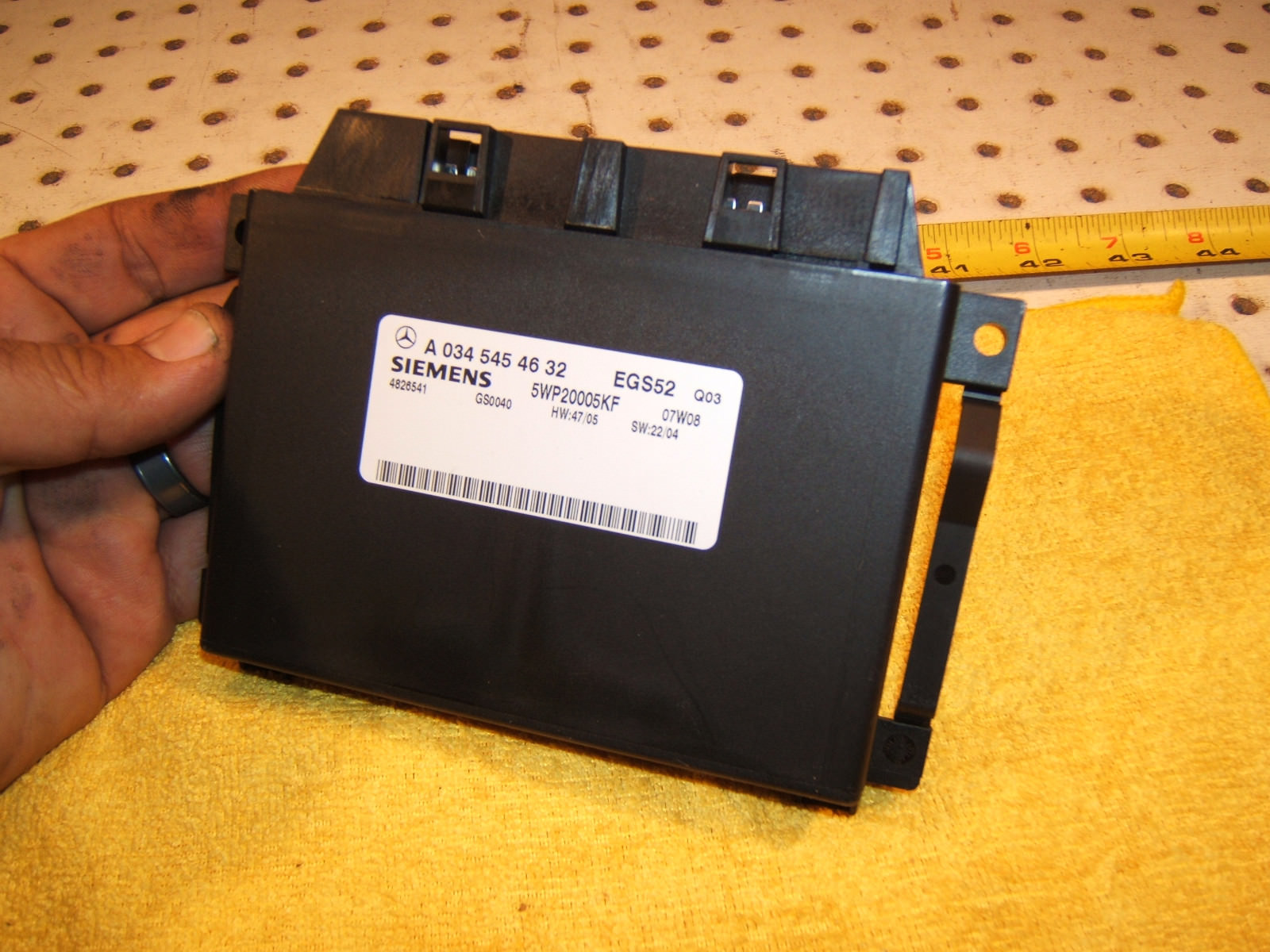Mercedes 2003 W163 ML320 SIEMENS Auto transmission Controller Genuine 1 Computer