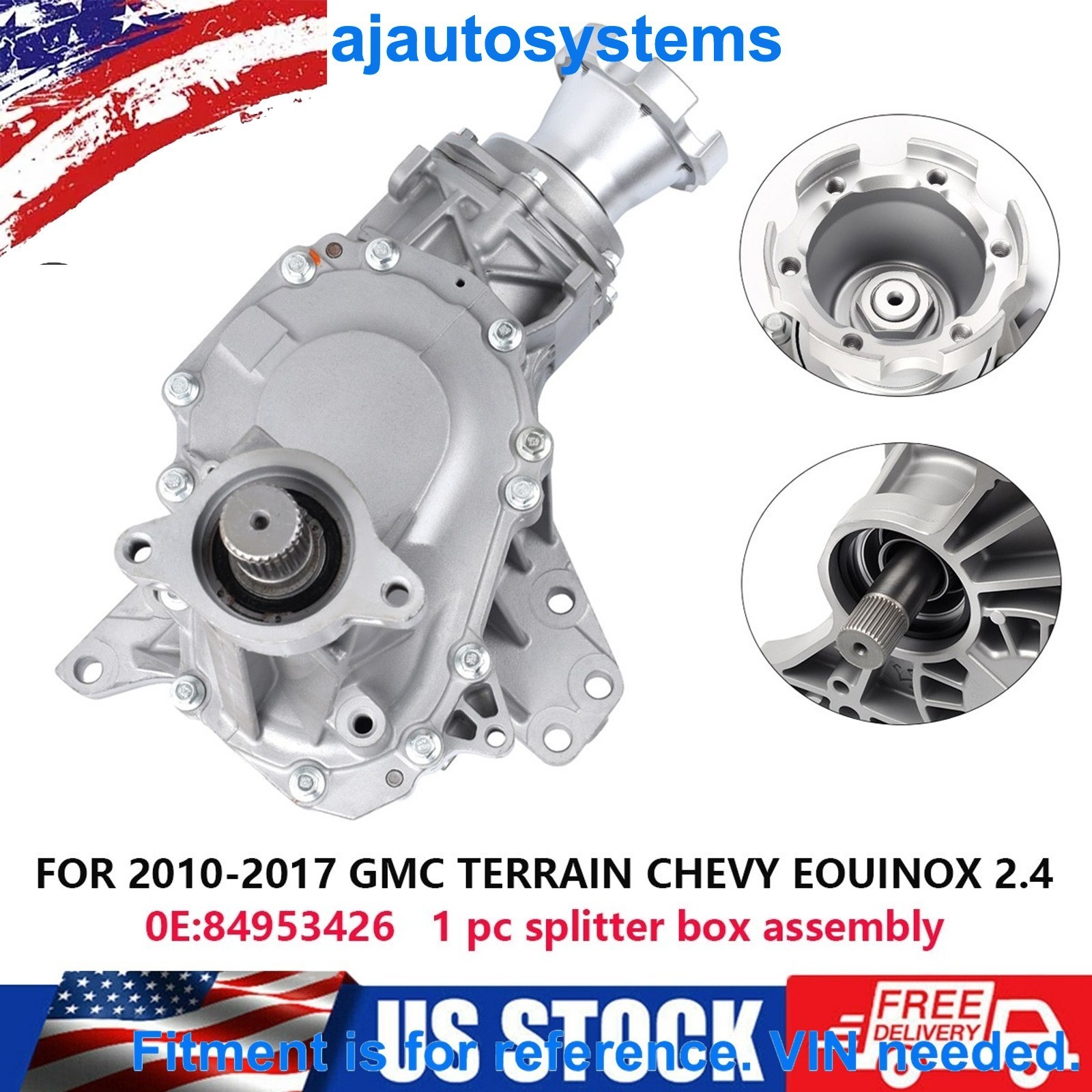 Transfer Case Fits 2010-2017 Chevy Equinox GMC Terrain 2.4L 4WD AWD OE Replace