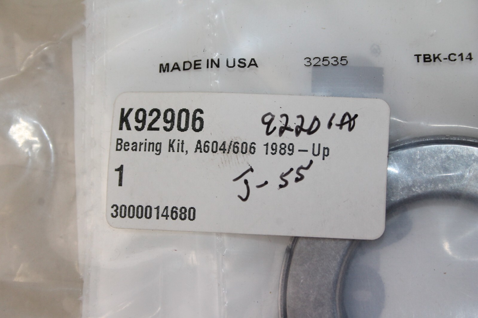 Sonnax SBK-C14 Koyo Bearing Kit 4412229AB, 4567262 x 2, 4412209 A604 & A606