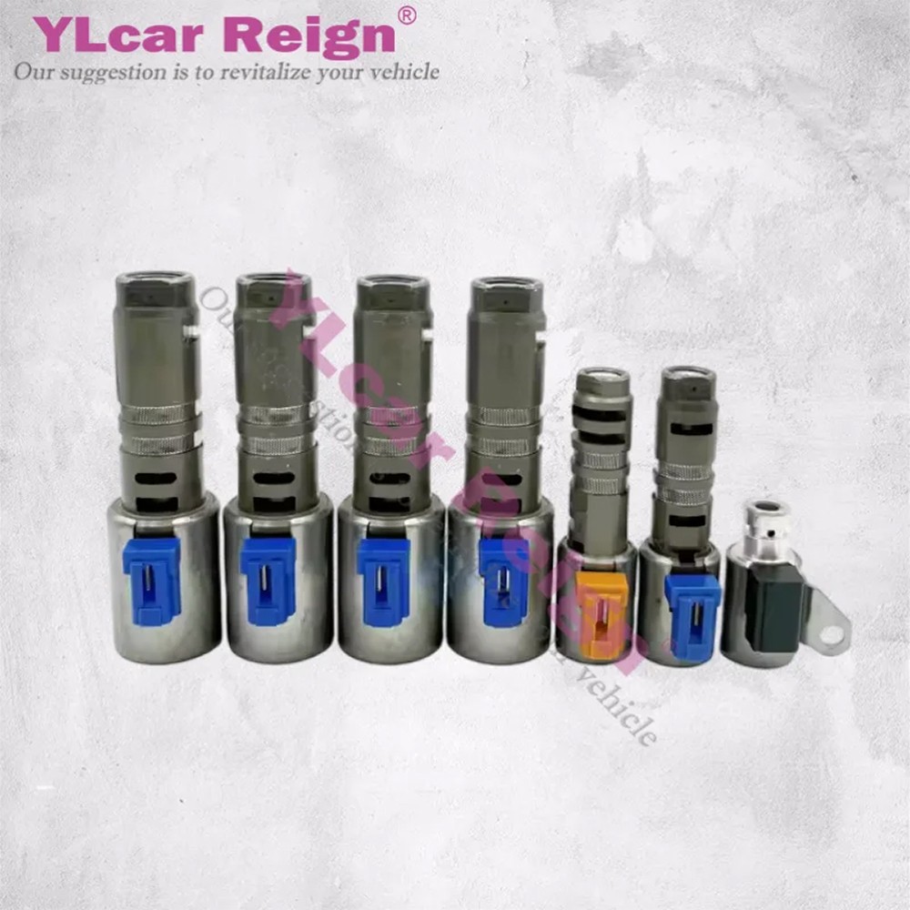 AC60F AC60E AC60 Auto Transmission 7Pcs Solenoid Valve Kit For Toyota Prado 2.2L
