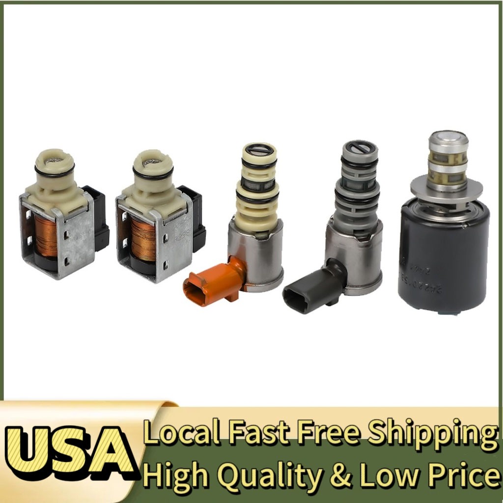 Transmission Master Solenoid Kit 4L60E/4L65E For GMC Chevy EPC Shift TCC 3-2 PWM